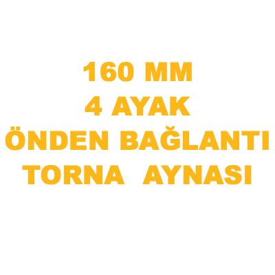 Önden Bağlantı Torna Aynası 160 MM 4 Ayak – Harvest