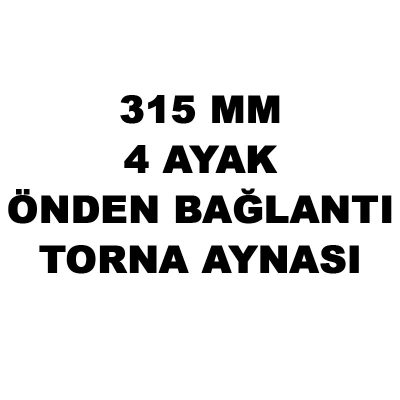 Önden Bağlantı Torna Aynası 160 MM 4 Ayak – Harvest